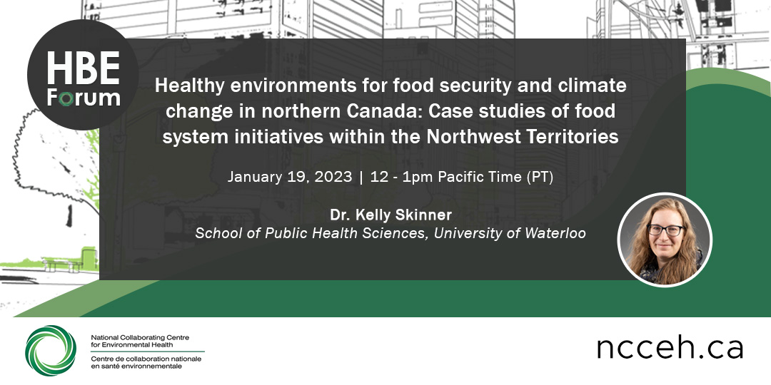 Healthy environments for food security and climate change in northern Canada: case studies of food system initiatives within the Northwest Territories