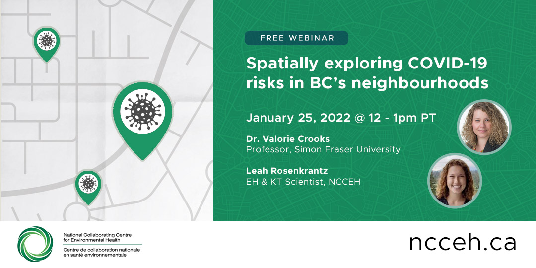 Spatially exploring COVID-19 risks in BC’s neighbourhoods
