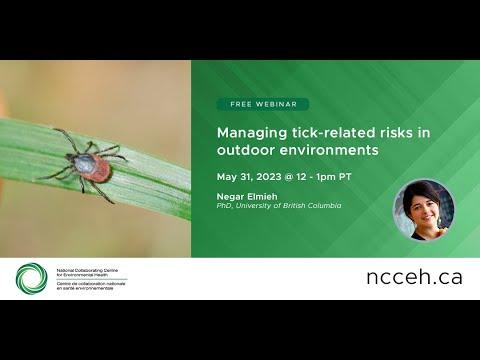 Preview image for the video "Managing tick-related risks in outdoor environments".