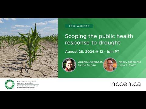 Preview image for the video "Scoping the public health response to drought".