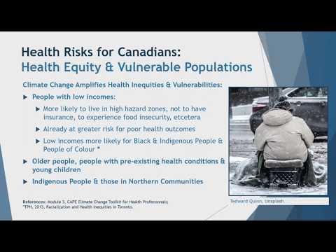 Preview image for the video "Responding to Climate Change as Public Health Professionals".