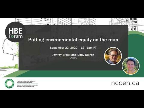 Preview image for the video "Putting environmental equity on the map".