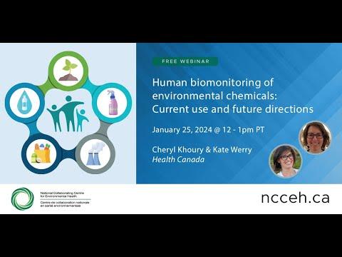 Preview image for the video "Human biomonitoring of environmental chemicals: Current use and future directions".