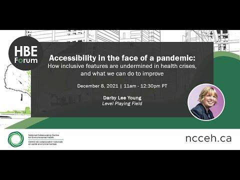 Preview image for the video "Accessibility in the face of a pandemic: How inclusive features are undermined in health crises".