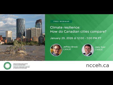 Preview image for the video "Climate resilience: How do Canadian cities compare?".