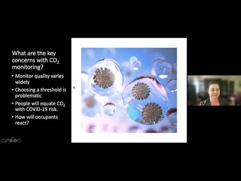 Preview image for the video "Indoor CO2 Sensors for COVID-19 Risk Mitigation: Current Guidance and Limitations".