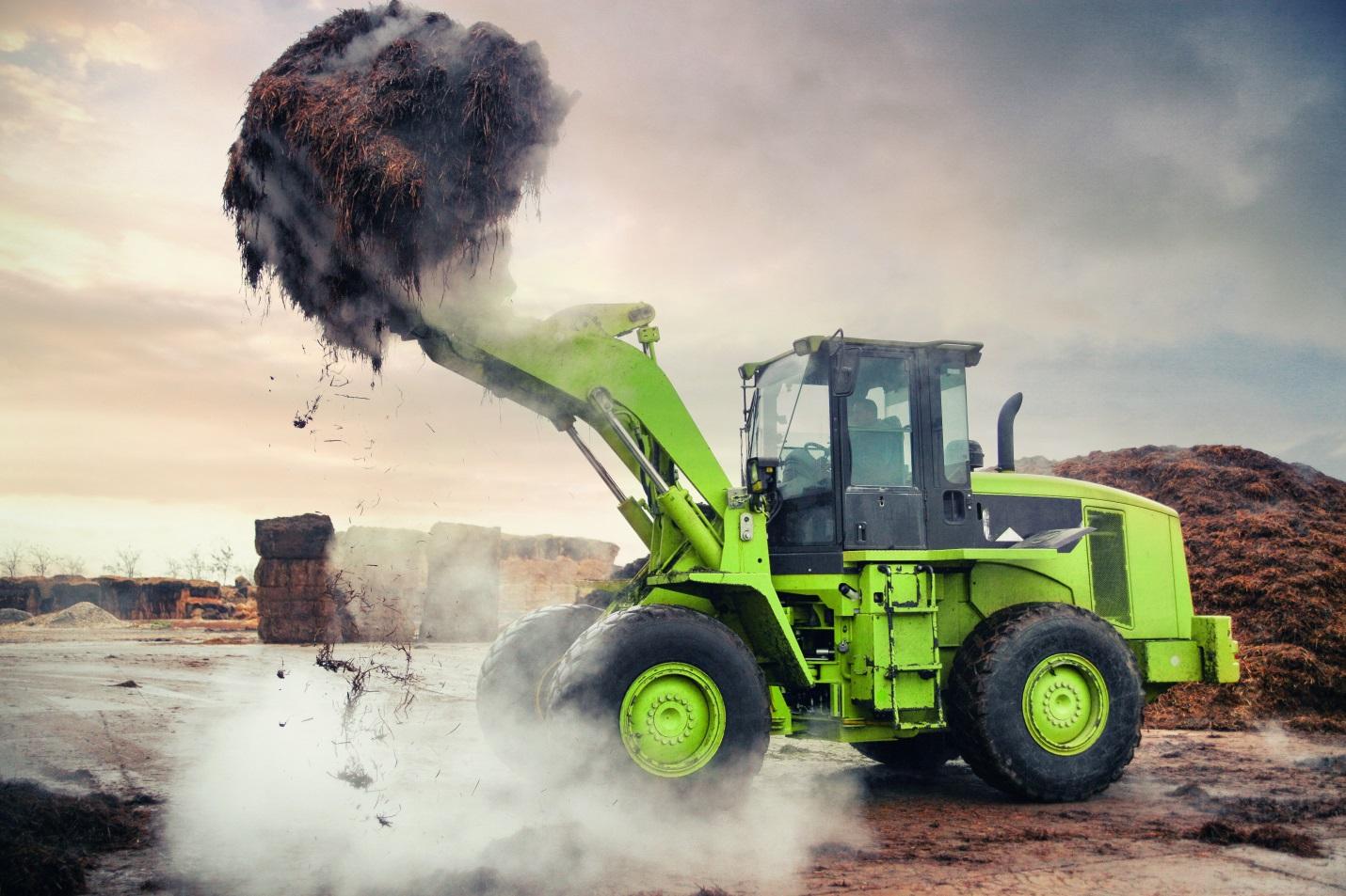 Odour from a compost facility