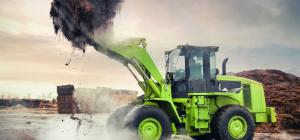Odour from a compost facility