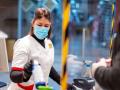 Physical barriers for COVID-19 infection prevention and control in commercial settings