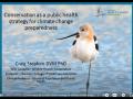 Conservation as a Public Health Strategy for Climate Change Preparedness