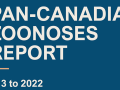 Publication en vedette du CCNSE : Rapport pancanadien sur les zoonoses (2013-2022) de l’Agence de la santé publique du Canada 