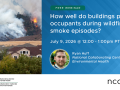 How well do buildings protect occupants during wildfire smoke episodes?